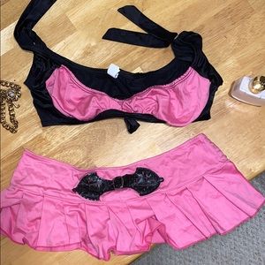 Shirley of Hollywood intimate milk-maid outfit